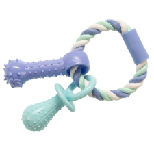 Gimborn Gimdog JÁTÉK RÁGÓKÖTÉL CSÖRGŐ + FOGTISZTÍTÓ TPR 15 CM játék kutyáknak