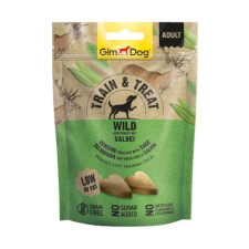 Gimborn Gimdog SNACK TRAIN&TREAT SZARVAS&ZSÁLYA 125 G jutalomfalat kutyáknak