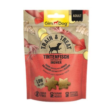 Gimborn Gimdog SNACK TRAIN&TREAT TINTAHAL&GYÖMBÉR 125 G jutalomfalat kutyáknak