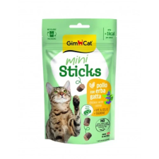 GimCat GimCat Mini Sticks - csirke-macskamenta 50 g jutalomfalat macskáknak