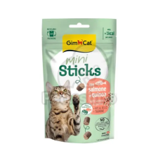 GimCat GimCat Mini Sticks - lazac & kinoa 50 g jutalomfalat macskáknak