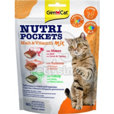  GimCat Nutri Pockets Maláta & Vitamin Mix 150 g jutalomfalat macskáknak