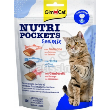  GimCat Nutri Pockets Tengeri Mix 150 g jutalomfalat macskáknak