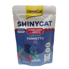 GimCat Shinycat nedves eledel ivartalanított macskáknak - tonhal 70 g macskaeledel