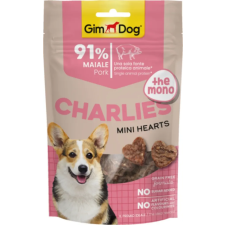 GimDog Snack Charlies sertés szívek 70 g jutalomfalat kutyáknak