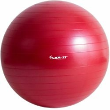  Gimnasztikai labda MOVIT - 75 cm, piros fitness labda