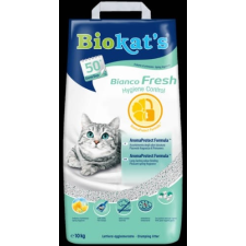 Gimpet Biokats Bianco Fresh - csomósodó macskaalom friss illattal (10kg) macskafelszerelés