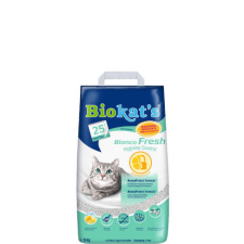 Gimpet Biokats Bianco Fresh - csomósodó macskaalom friss illattal (5kg) macskaalom