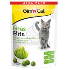 Gimpet GimCat Grass Bits - jutalomfalat (zöldfű) felnőtt macskák részére (425g) jutalomfalat macskáknak