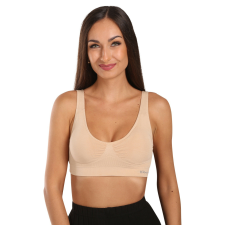 Gina Bézs bambusz női melltartó (07014) XL melltartó