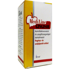  Gingisol íny-szájápoló oldat Mediline - 10ml gyógyászati segédeszköz