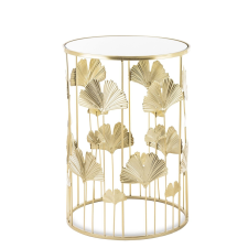  Ginkgo Elegancia – Fém virágállvány 55x38x38 cm, tükörlappal bútor