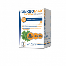 Ginkgomax+bacopa+lecitin lágyzselatin kapszula 60 db gyógyhatású készítmény
