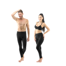  Gino varrat nélküli bambusz leggings fekete (95031) L
