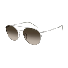 Giorgio Armani AR6183 304513 Matte Silver Gradient Brown napszemüveg napszemüveg