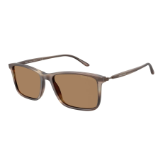 Giorgio Armani AR8218 6167M4 Matte Striped Brown Photo Brown napszemüveg