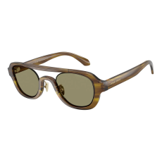 Giorgio Armani AR8247 63302A Striped Brown & Light Brown Green napszemüveg