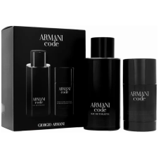 Giorgio Armani Black Code 2023, SET: edt 125ml + Deo stick 75g kozmetikai ajándékcsomag