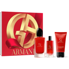 Giorgio Armani Si Passione, edp 100 ml + edp 15 ml + Testápoló 50ml kozmetikai ajándékcsomag