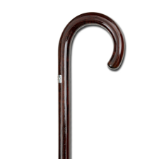  GIOTTO férfi fa járóbot - kampós markolattal gyógyászati segédeszköz