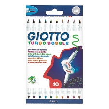 Giotto Filctoll giotto turbo dobble két végű vékony-vastag 10db-os készlet 4246 00 filctoll, marker