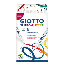 Giotto Filctoll giotto turbo glitter csillámos 8 darabos 425800 filctoll, marker