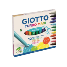 Giotto Filctoll GIOTTO Turbo Maxi vastag 12db-os készlet filctoll, marker