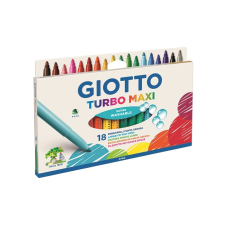 Giotto Filctoll GIOTTO Turbo Maxi vastag akasztható 18db-os készlet filctoll, marker
