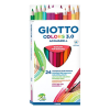 Giotto Színes ceruza GIOTTO Colors 3.0 aquarell  háromszögletű 24 db/készlet
