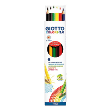 Giotto Színes ceruza giotto colors 3.0 hatszöglet&#369; 6 db/készlet 2768 00 színes ceruza