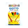 Giotto Színes ceruza GIOTTO Elios háromszögletű vastag 12 db/készlet