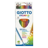 Giotto Színes ceruza GIOTTO Stilnovo háromszögletű 12 db/készlet