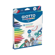 Giotto Textilmarker giotto 12 darabos 494900 filctoll, marker