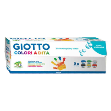 Giotto Ujjfesték GIOTTO 6x100ml 6db-os készlet kreatív és készségfejlesztő