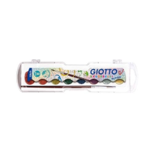 Giotto Vízfesték GIOTTO 28mm csillámos színek 8-as hobbifesték