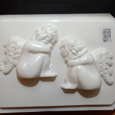Gipszkiöntő forma - 3D angyal gipszkiöntő forma