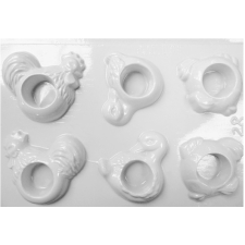 Gipszkiöntő forma - 3D Gyertyagyűrű gipszkiöntő forma