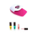 Girl's Creator Nail Glam Deluxe manikűrszalon kicsiknek –  körömreszelővel, matricákkal, körömlakkokkal és csillámporokkal – minden, ami csillogás és divat! (BBJ)