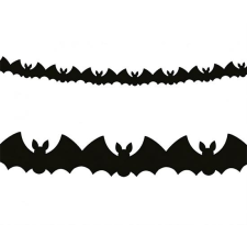 - Girland, &quot;halloween&quot;, 3 m, denevér party kellék