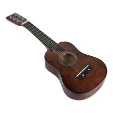 Gitár gyerekeknek, klasszikus, fa, Junior, barna, 54 cm játékhangszer
