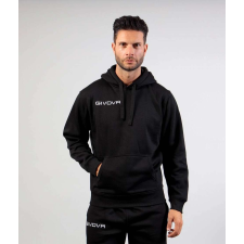  Givova Con Cappuccio pamut pulóver férfi fekete 0010 XL férfi pulóver, kardigán