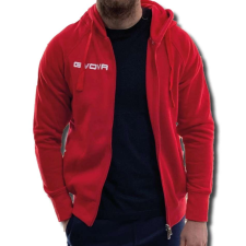 Givova Felpa King pamut pulóver piros 0012 XS férfi pulóver, kardigán