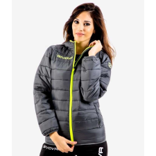 Givova Olanda Unisex kabát szürke-sárga fluo 2319 M férfi kabát, dzseki