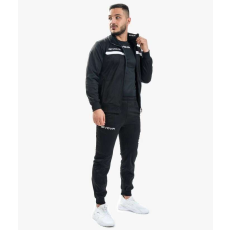  Givova One Full Zip melegítő szett unisex fekete-fehér 1003 M