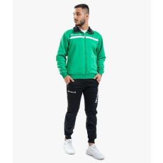  Givova One Full Zip melegítő szett unisex zöld-fekete 1310 S