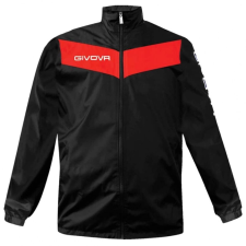 Givova Rain Scudo kabát fekete-piros 1012 XL férfi kabát, dzseki