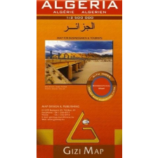 Gizi Map Algéria domborzati térkép Gizi Map 1: 2 500 000 térkép