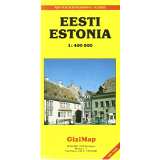 Gizi Map Észtország térkép Gizi Map 1:400 000 térkép