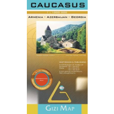 Gizi Map Kaukázus domborzati térkép - Gizimap térkép