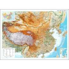 Gizi Map Kína falitérkép Gizi Map 1:6 500 000 125x85 térkép